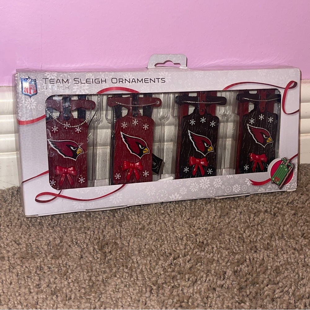 Football arizona cardinals NFL team holiday christmas ornaments super bowl